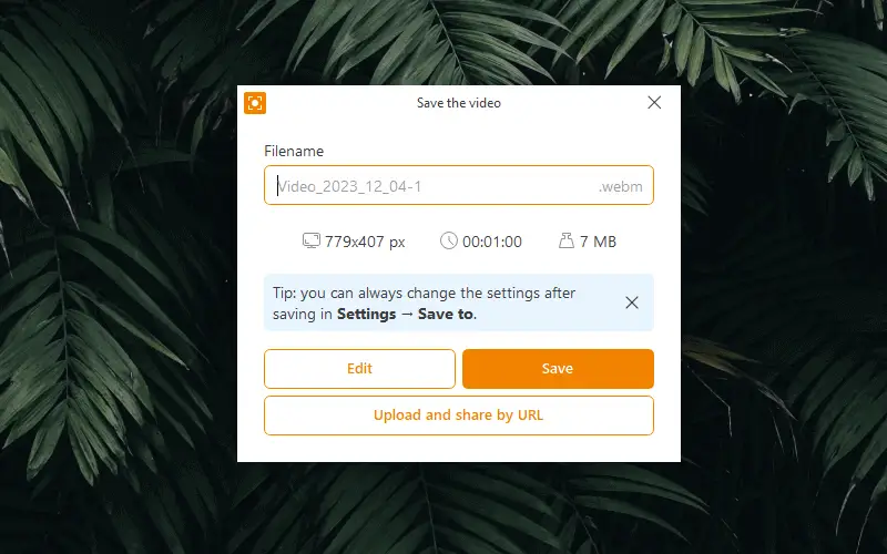 Icecream Screen Recorder 7